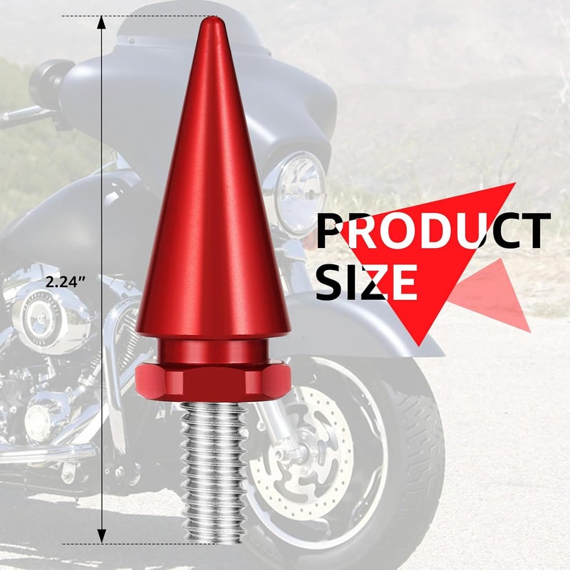 AEEAST Red Motorcycle Fairing Bolts Compatible for Harley Touring Street Glide Electra Glide Ultra Limited 1996-2013 - Image 2